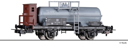 TILLIG Modellbahnen 77045 - H0 - Säurekesselwagen Zd VEB Chemische Werke Buna, DR, Ep. III